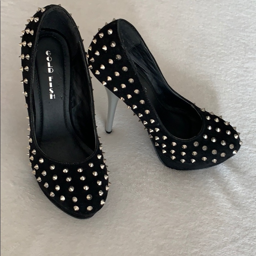 Studded heels